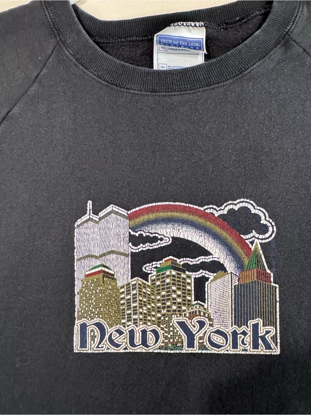 New York Crewneck Sweatshirt Vintage Retro XXL